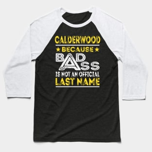 CALDERWOOD Baseball T-Shirt